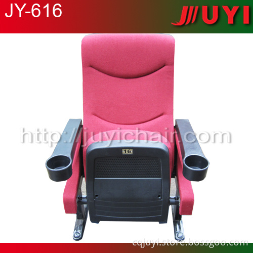 The most popular fabric cinema seats design conference chair JY-616 metal theater seating